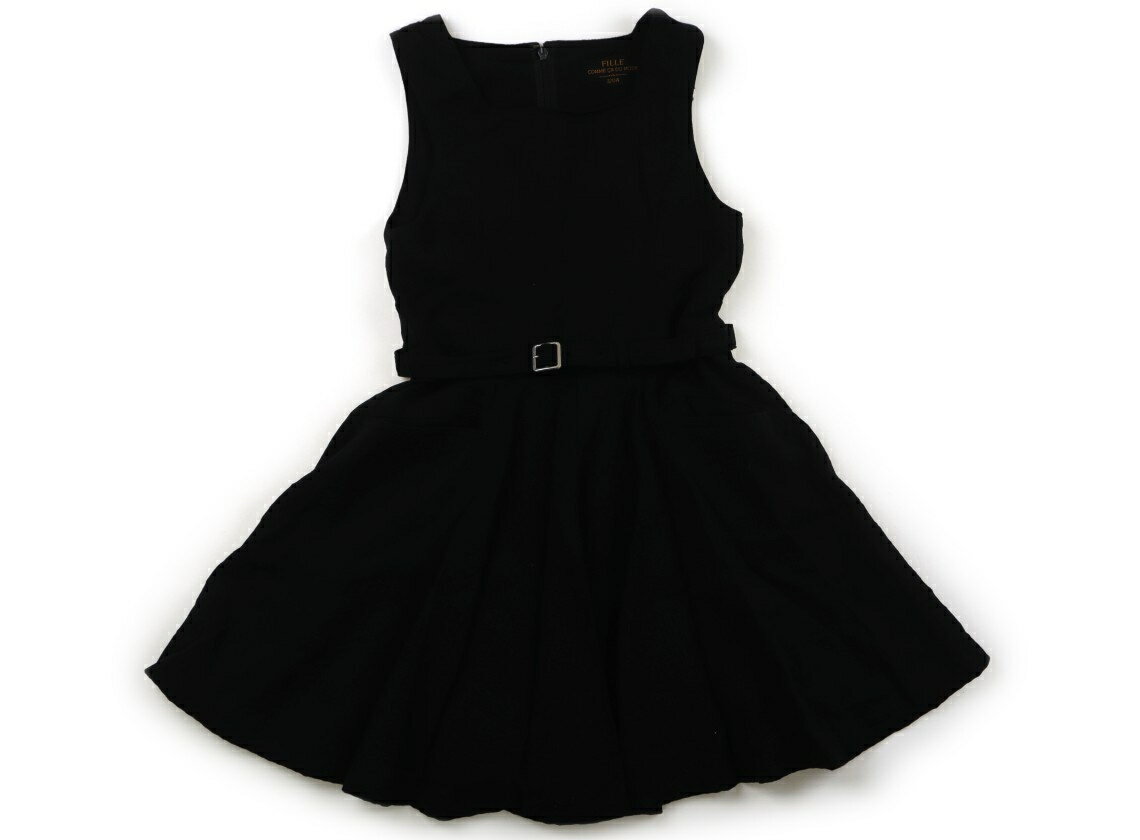 コムサデモード COMME CA DU MODE ワンピース 120 女の子 黒 子供服 ベビー服 キッズ アウトレット ユーズド 【中古】キッズ・ベビー・マタニティ