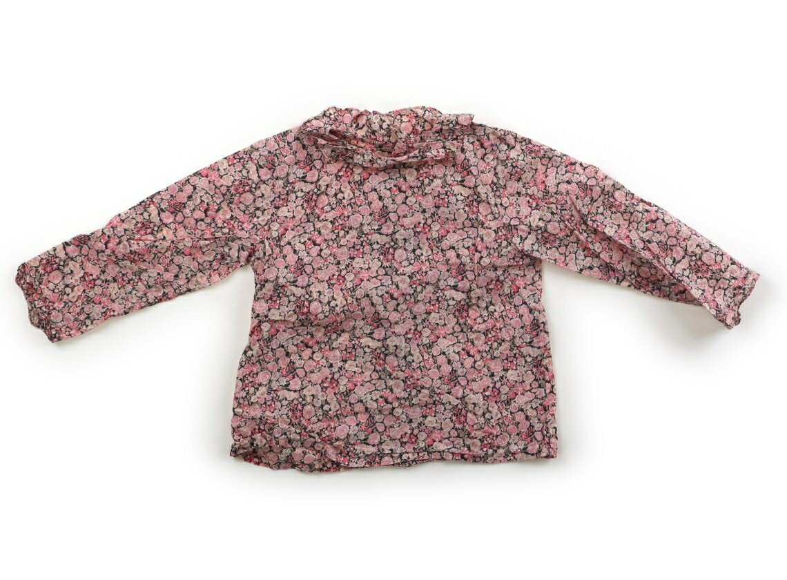 Rakuten - ボンポワン bonpoint シャツ・ブラウス 80 女の子 黒、花柄、ピンク 子供服 ベビー服 キッズ アウトレット ユーズド 【中古】キッズ・ベビー・マタニティ