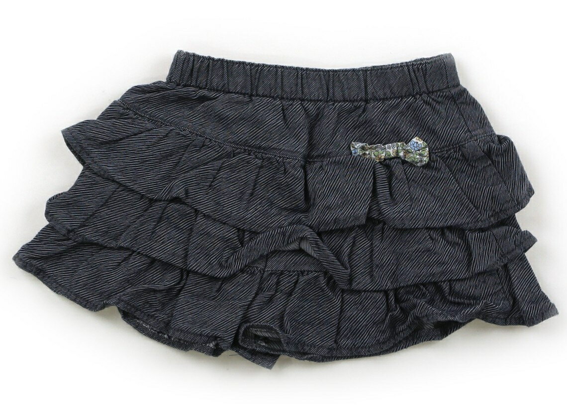 Culottes - センスオブワンダー Sense of Wonder キュロット 80 女の子 紺、白 子供服 ベビー服 キッズ アウトレット ユーズド 【中古】キッズ・ベビー・マタニティ