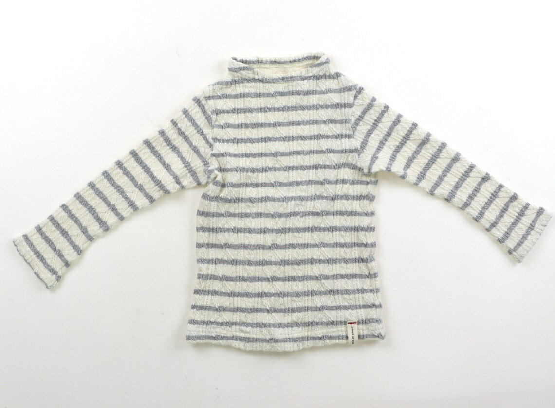 Rakuten - センスオブワンダー Sense of Wonder Tシャツ・カットソー 90 女の子 白　グレー 子供服 ベビー服 キッズ アウトレット ユーズド 【中古】キッズ・ベビー・マタニティ