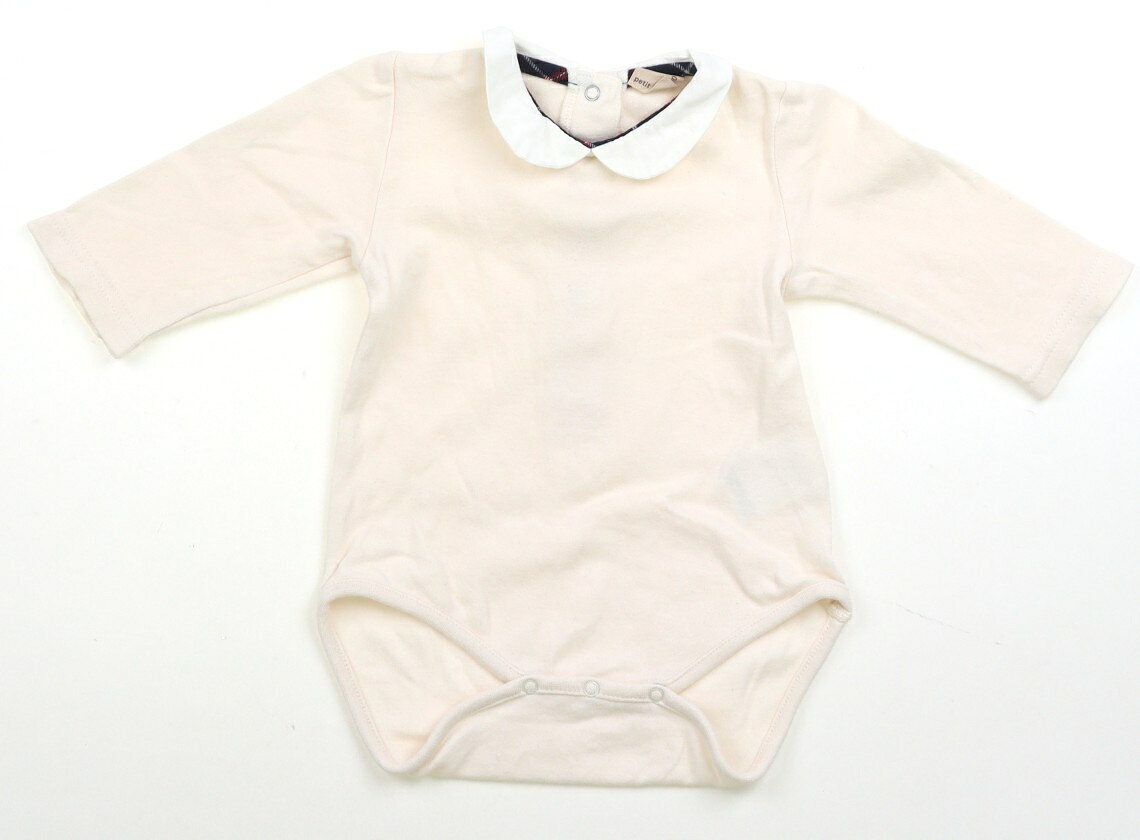 プティマイン petit main ロンパース 70 女の子 ピーチピンク 子供服 ベビー服 キッズ アウトレット ユーズド 【中古】キッズ・ベビー・マタニティ