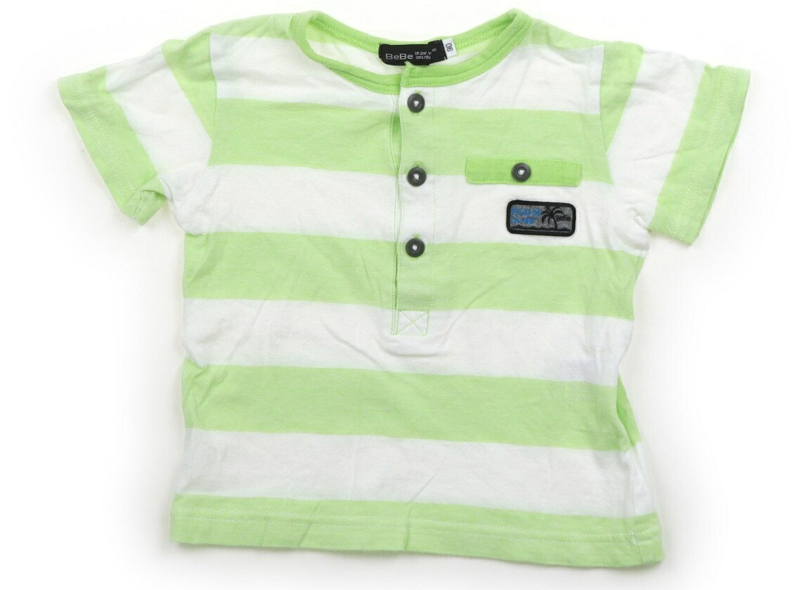 　ブランド 　BeBe(べべ) 　カテゴリー 　Tシャツ・カットソー 　サイズ 　90サイズ 　色 　蛍光グリーン　白 　状態 　★★（返品不可） 　記名 　なし 　ジャンル 　Boy 伸縮性のある薄手生地。多少の毛羽立ちとヨレ感はありますが、洗い替え用にいかがでしょうか ＊【状態】【サイズ】に関しての詳しい説明はこちら