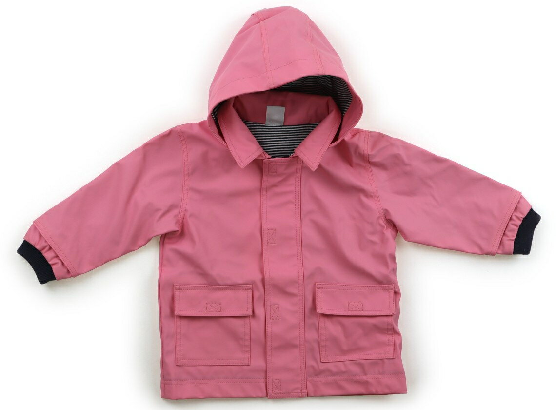 プチバトー PETIT BATEAU ブルゾン・Gジャン 70 女の子 ライトピンク・ボーダー 子供服 ベビー服 キッズ アウトレット ユーズド 【中古】キッズ・ベビー・マタニティ