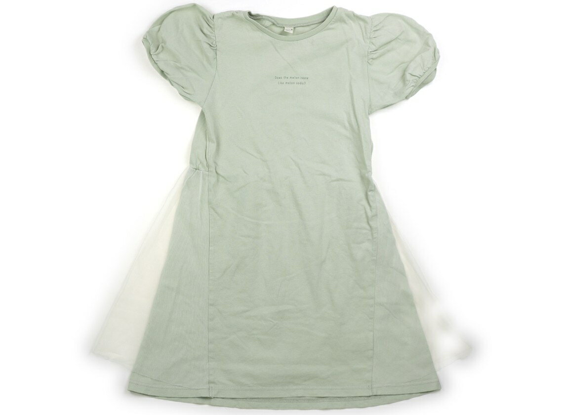 アプレレクール apres les cours ワンピース 130 女の子 パステルグリーン 子供服 ...