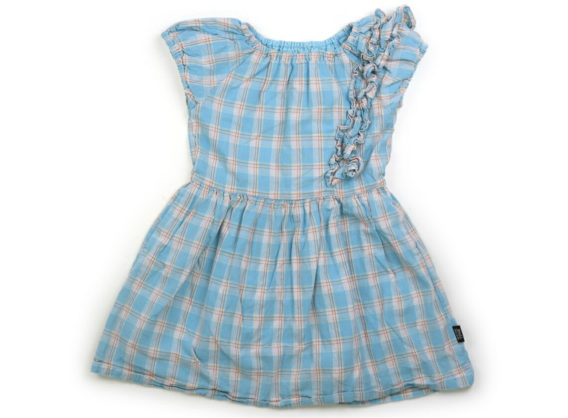 Rakuten - ノイユ Noeil ワンピース 110 女の子 水色、チェック 子供服 ベビー服 キッズ アウトレット ユーズド 【中古】キッズ・ベビー・マタニティ