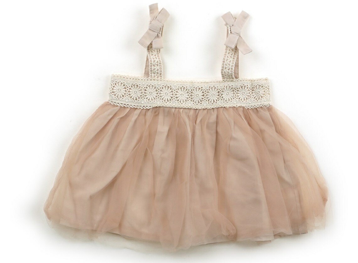 　ブランド 　petit main(プティマイン) 　カテゴリー 　タンクトップ・キャミソール 　サイズ 　80サイズ 　色 　コーラル 　状態 　★★★ 　記名 　なし 　ジャンル 　Girl チュール地。両肩スナップボタン付き。レイヤードでお使いください。チュールに複数の引っ掛け傷があります。 ＊【状態】【サイズ】に関しての詳しい説明はこちら