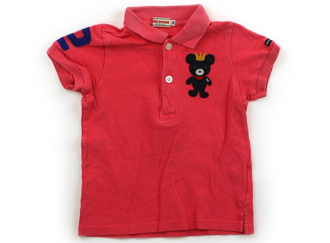 　ブランド 　miki HOUSE(ミキハウス) 　カテゴリー 　ポロシャツ 　サイズ 　90サイズ 　色 　ストロベリーピンク 　状態 　★★★ 　記名 　なし 　ジャンル 　Boy 全体に色あせ・毛羽立ちがあります。 ＊【状態】【サイズ】に関しての詳しい説明はこちら