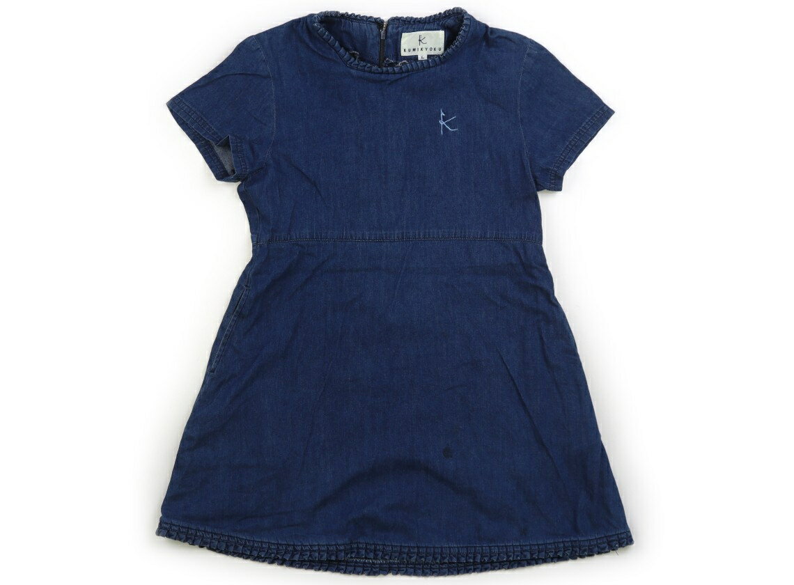 組曲 Kumikyoku チュニック 120 女の子 ブルーダンガリー 子供服 ベビー服 キッズ アウトレット ユーズド 【中古】キッズ・ベビー・マタニティ