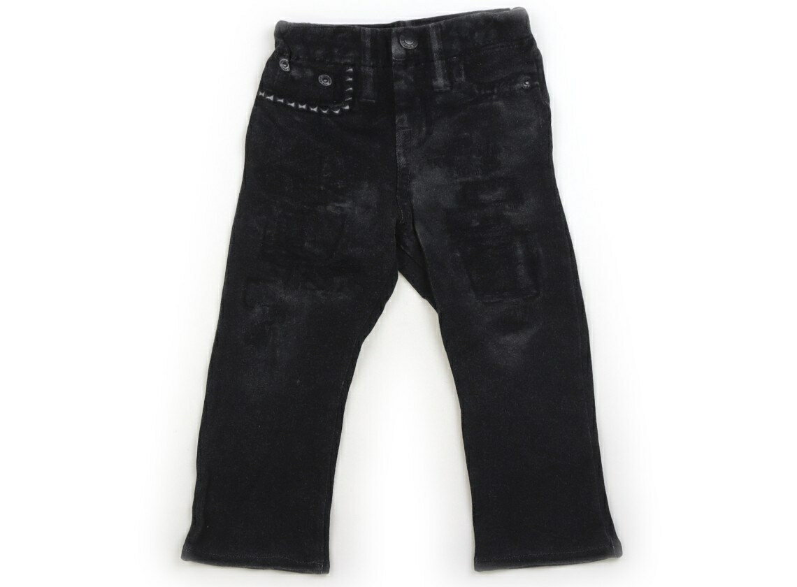 　ブランド 　HYSTERIC GLAMOUR(ヒステリックグラマー) 　カテゴリー 　パンツ 　サイズ 　80サイズ 　色 　黒・だまし絵プリント 　状態 　★★（返品不可） 　記名 　なし 　ジャンル 　Girl 全体的に毛羽立ちがあります。ウエストは総ゴムです。洗い替え用にいかがでしょうか。 ＊【状態】【サイズ】に関しての詳しい説明はこちら