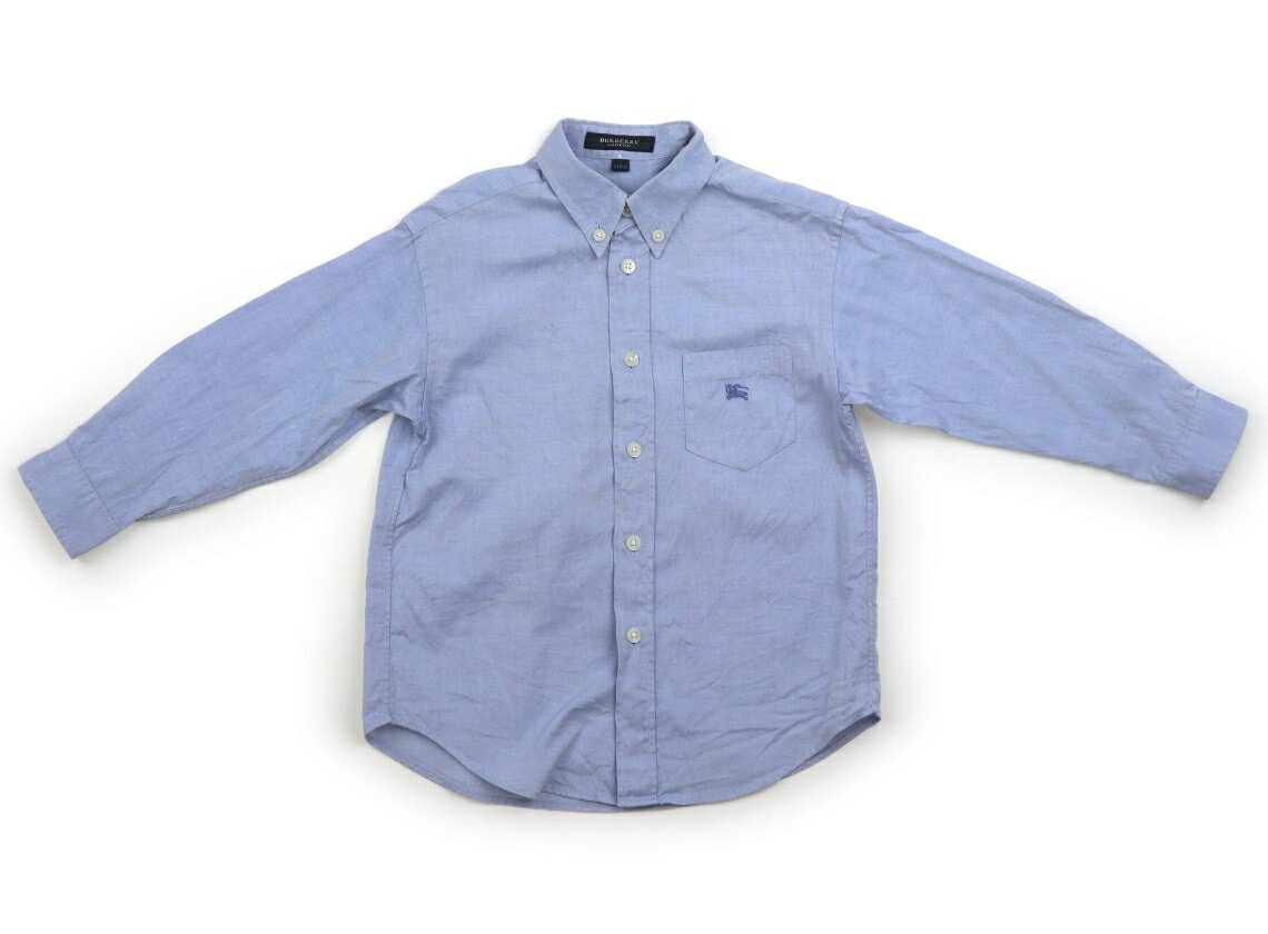 バーバリー BURBERRY シャツ・ブラウス 110 男の子 ライトブルー 子供服 ベビー服 キッズ アウトレット ユーズド 【中古】キッズ・ベビー・マタニティ