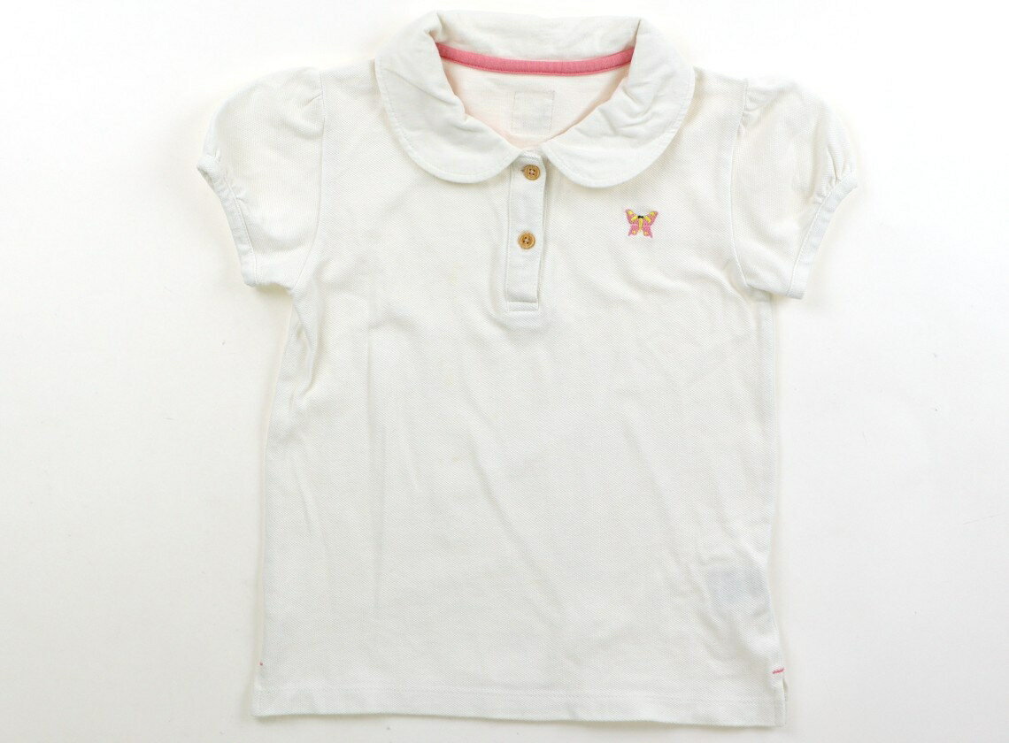 Rakuten - インセクトコレクション Insect Collection Tシャツ・カットソー 120 女の子 ホワイト・蝶 子供服 ベビー服 キッズ アウトレット ユーズド 【中古】キッズ・ベビー・マタニティ