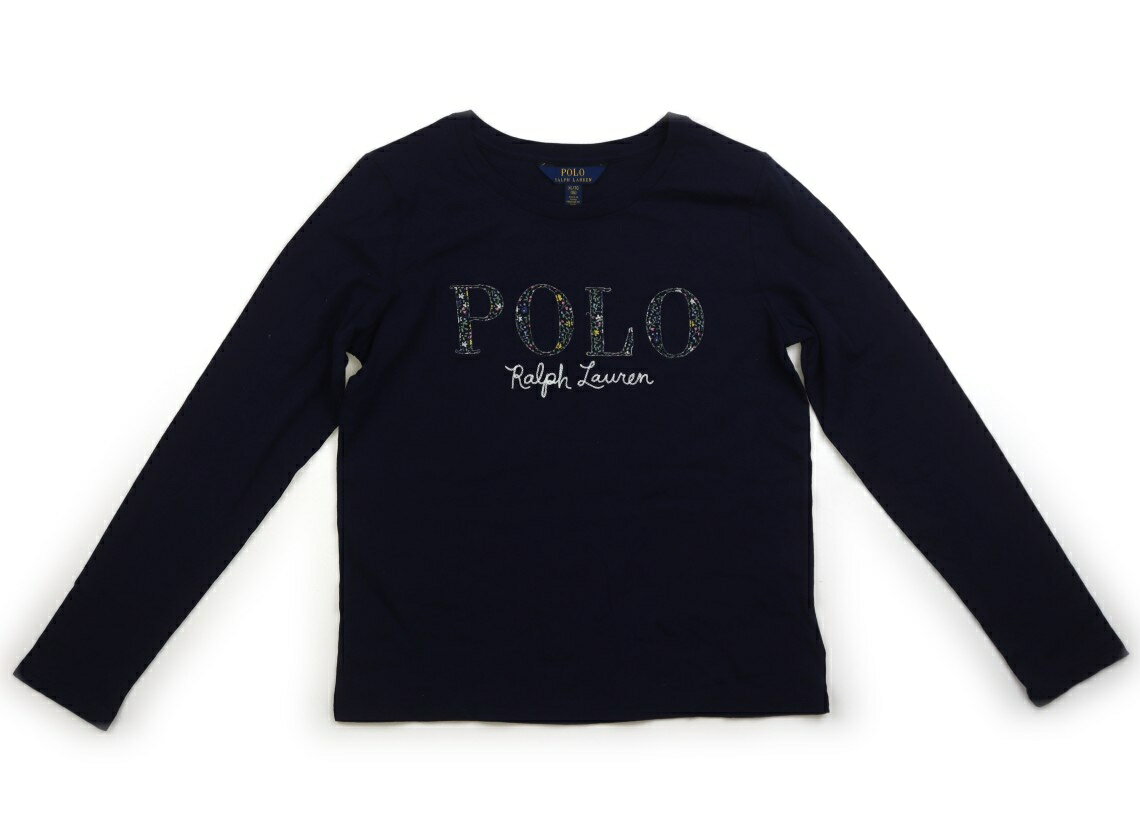 　ブランド 　POLO RALPH LAUREN(ポロラルフローレン) 　カテゴリー 　Tシャツ・カットソー 　サイズ 　160サイズ 　色 　紺 　状態 　★★★ 　記名 　なし 　ジャンル 　Girl 実際のサイズ表記はXL/TG（16）です。左袖に白い汚れあり。 ＊【状態】【サイズ】に関しての詳しい説明はこちら