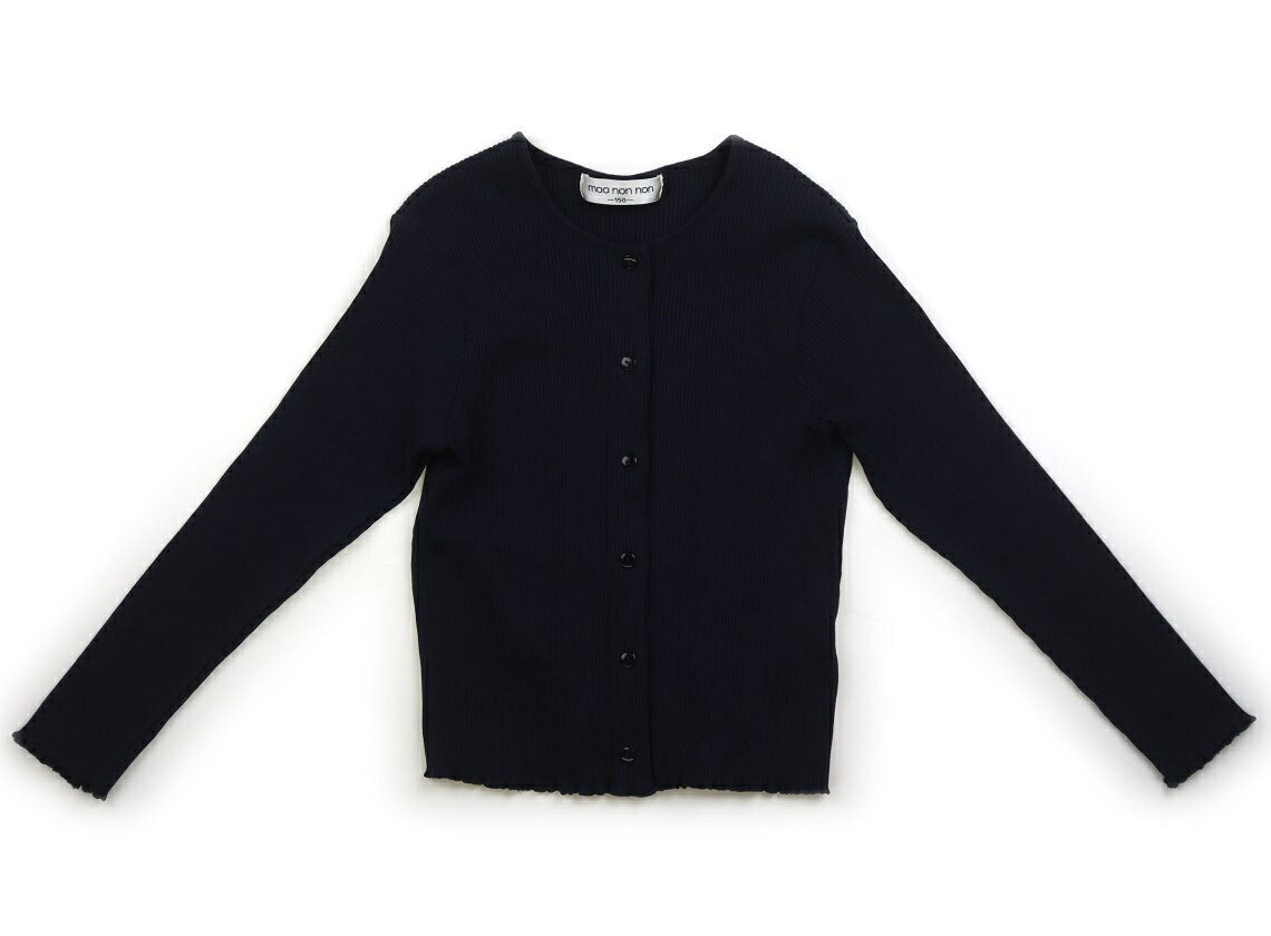 むーのんのん moononnon カーディガン 150 女の子 濃紺 子供服 ベビー服 キッズ ア...