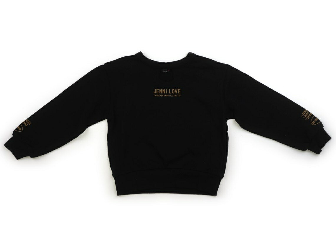 Other - ジェニィ JENNI トレーナー・プルオーバー 130 女の子 黒 子供服 ベビー服 キッズ アウトレット ユーズド 【中古】キッズ・ベビー・マタニティ