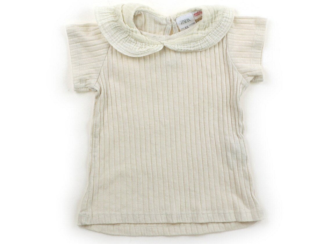 ザラ ZARA Tシャツ・カットソー 110 女の子 ライトベージュ 子供服 ベビー服 キッズ アウトレット ユーズド 【中古】キッズ・ベビー・マタニティ