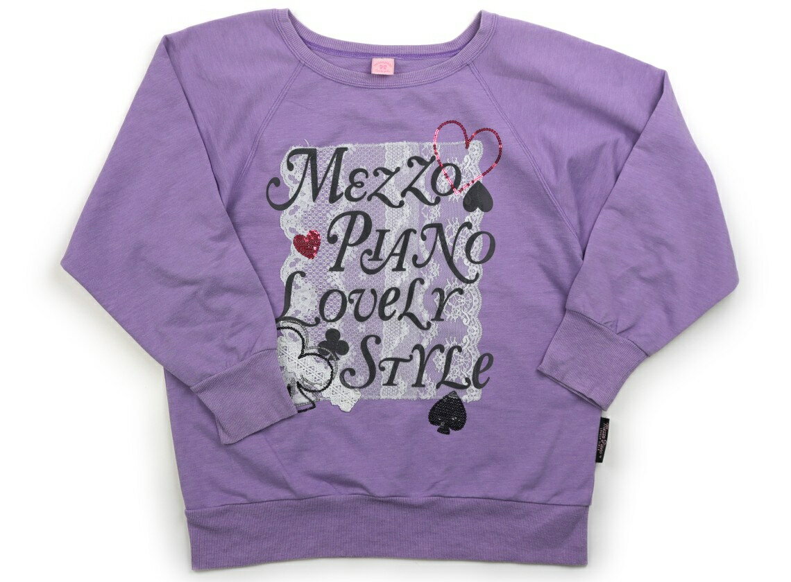 メゾピアノ mezzo piano トレーナー・プルオーバー 150 女の子 ラベンダー 子供服 ベビー服 キッズ アウトレット ユーズド 【中古】キッズ・ベビー・マタニティ