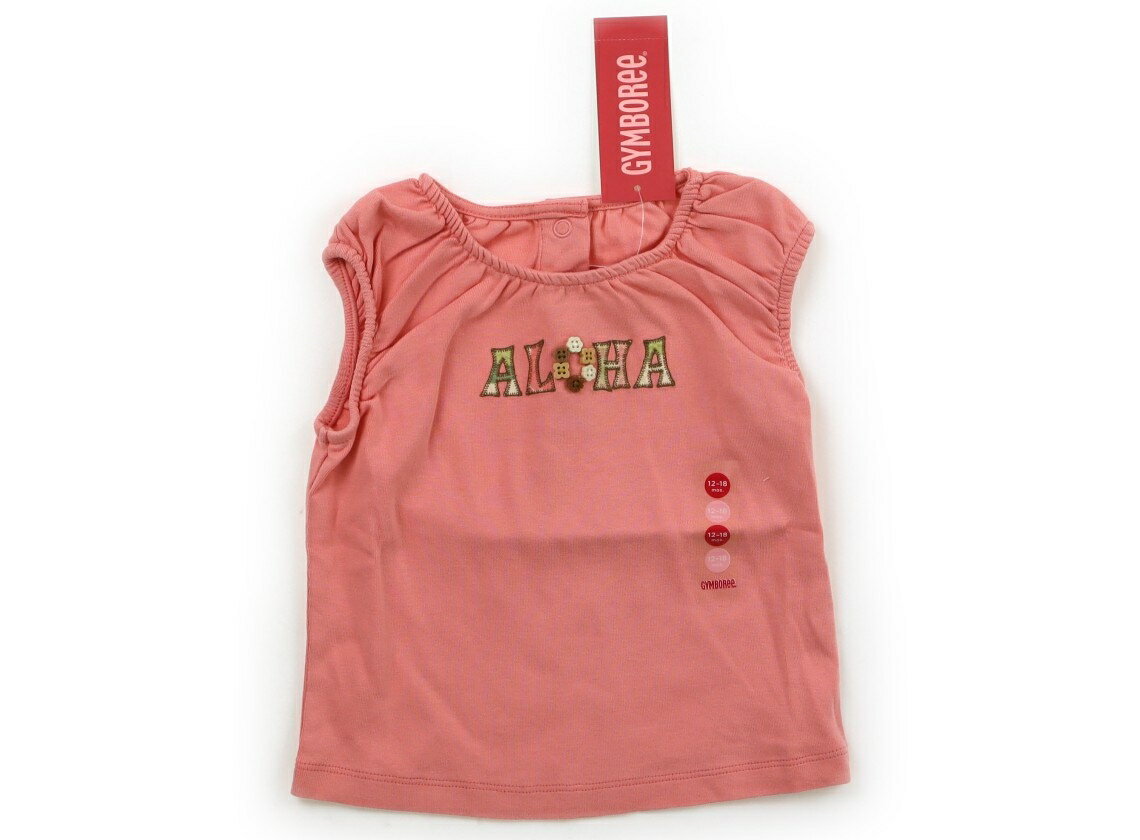 Gymboree Tank Top/Camisole, Size 70, Girls, Coral Pink/Brown, Children's Clothing, Baby Clothing, Kids, Outlet, Used [Pre-owned] Kids, Baby, Maternity