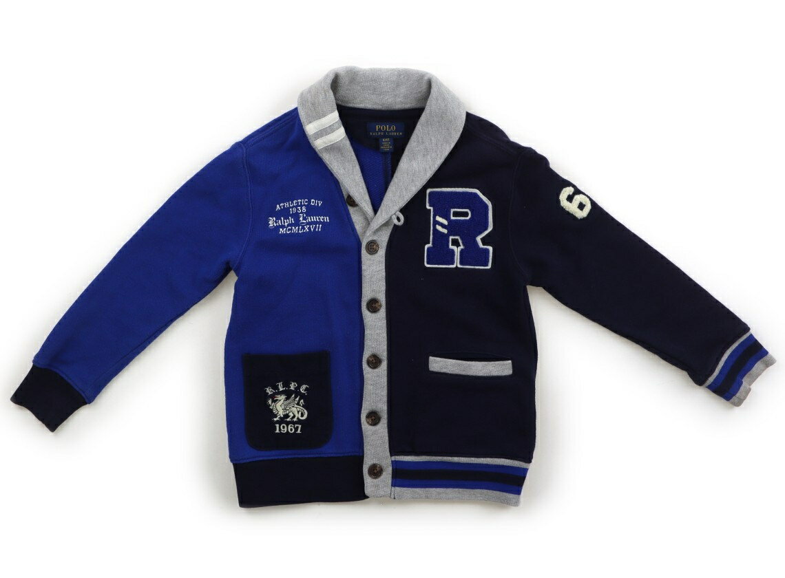 ポロラルフローレン POLO RALPH LAUREN カーディガン 110 男の子 ネイビー・ブルー・グレー 子供服 ベビー服 キッズ アウトレット ユーズド 【中古】キッズ・ベビー・マタニティ