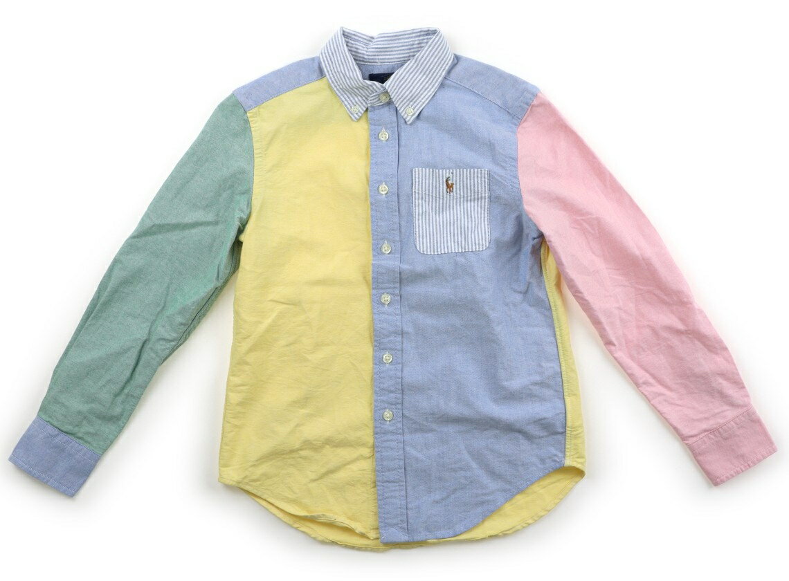ポロラルフローレン POLO RALPH LAUREN シャツ・ブラウス 140 男の子 水色、黄色、ピンク、緑 子供服 ベビー服 キッズ アウトレット ユーズド 【中古】キッズ・ベビー・マタニティ