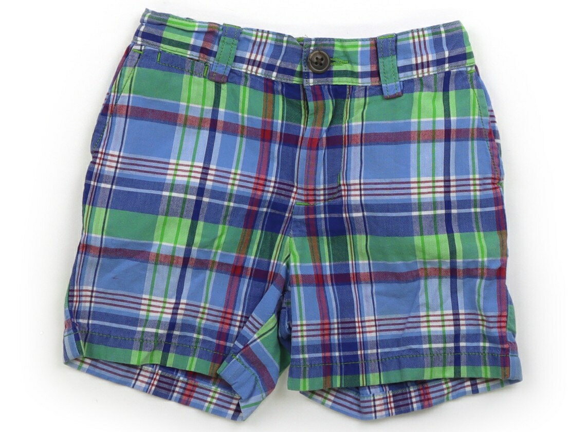 ポロラルフローレン POLO RALPH LAUREN ショートパンツ 80 男の子 ブルー系・グリーン・赤・チェック柄 子供服 ベビー服 キッズ アウトレット ユーズド 【中古】キッズ・ベビー・マタニティ