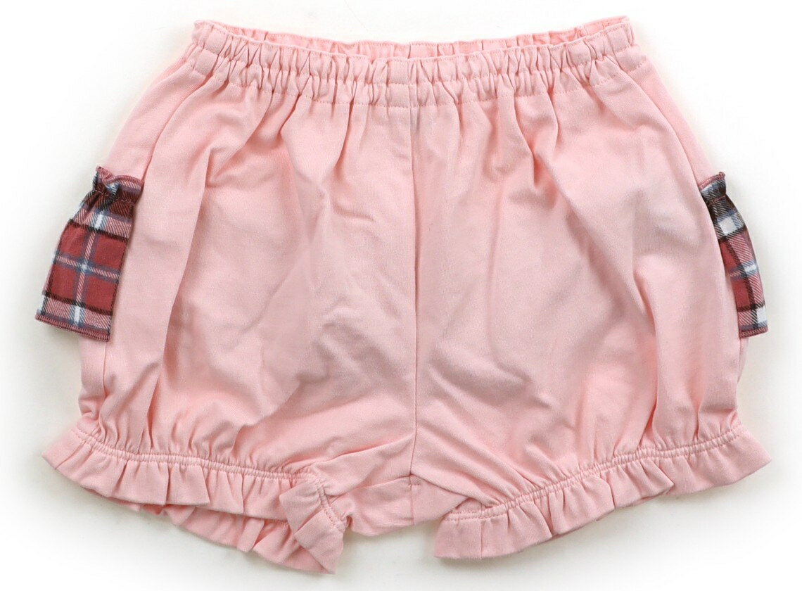 ニットプランナー（KP） Knit Planner(KP) ブルマ・ダイパーカバー 90 女の子 ピンク、白・青チェック 子供服 ベビー服 キッズ アウトレット ユーズド 【中古】キッズ・ベビー・マタニティ