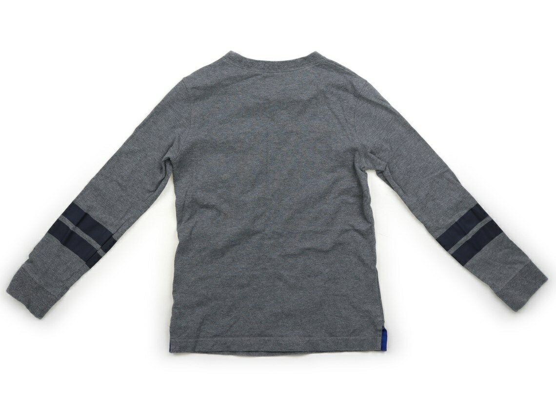 Jプレス J.PRESS Tシャツ・カットソー 140 男の子 グレー　ネイビー 子供服 ベビー服 キッズ アウトレット ユーズド 【中古】キッズ・ベビー・マタニティ 2