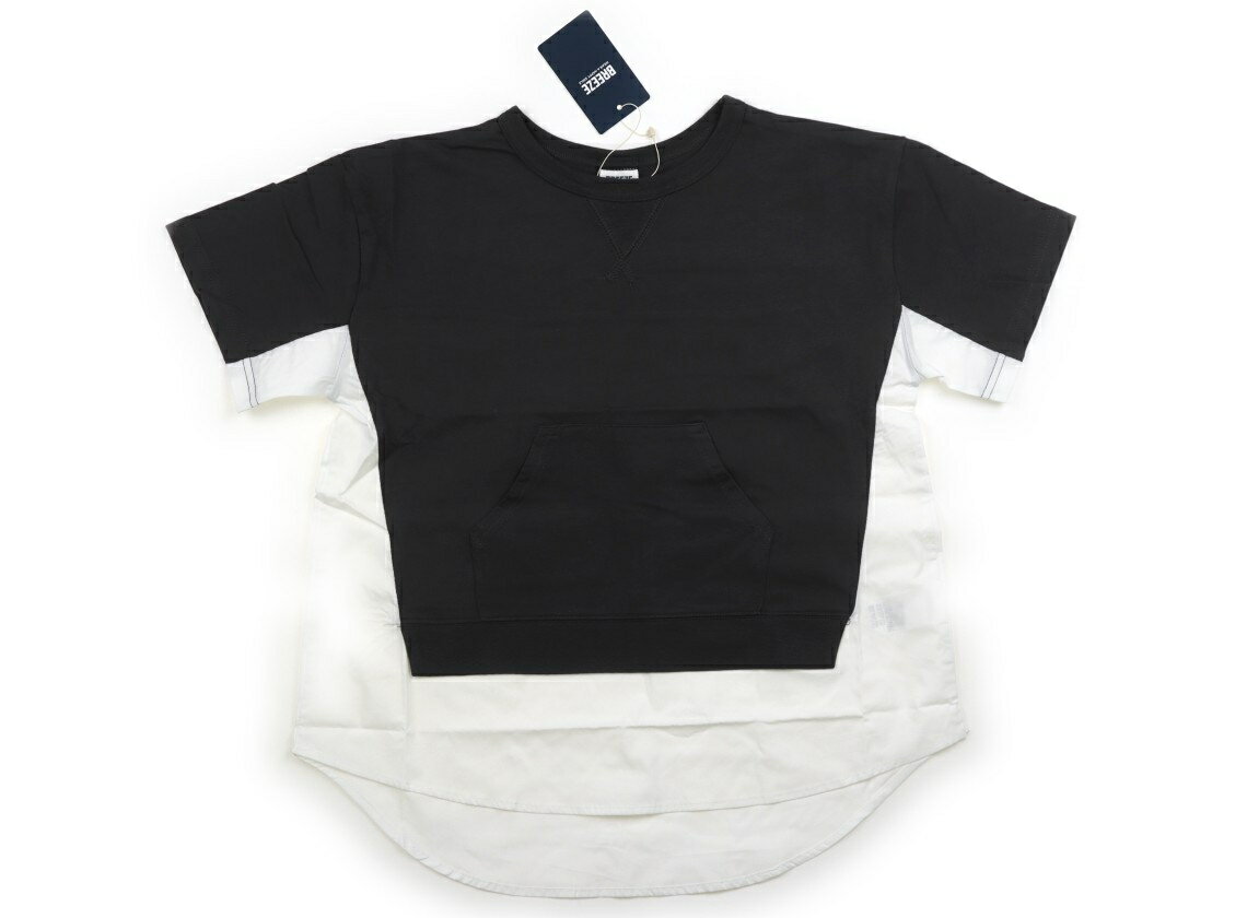 　ブランド 　BREEZE(ブリーズ) 　カテゴリー 　Tシャツ・カットソー 　サイズ 　140サイズ 　色 　白　グレー 　状態 　N 　記名 　なし 　ジャンル 　Girl 新品タグ付き。裾と後身頃は軽い綿地。 ＊【状態】【サイズ】に関しての詳しい説明はこちら