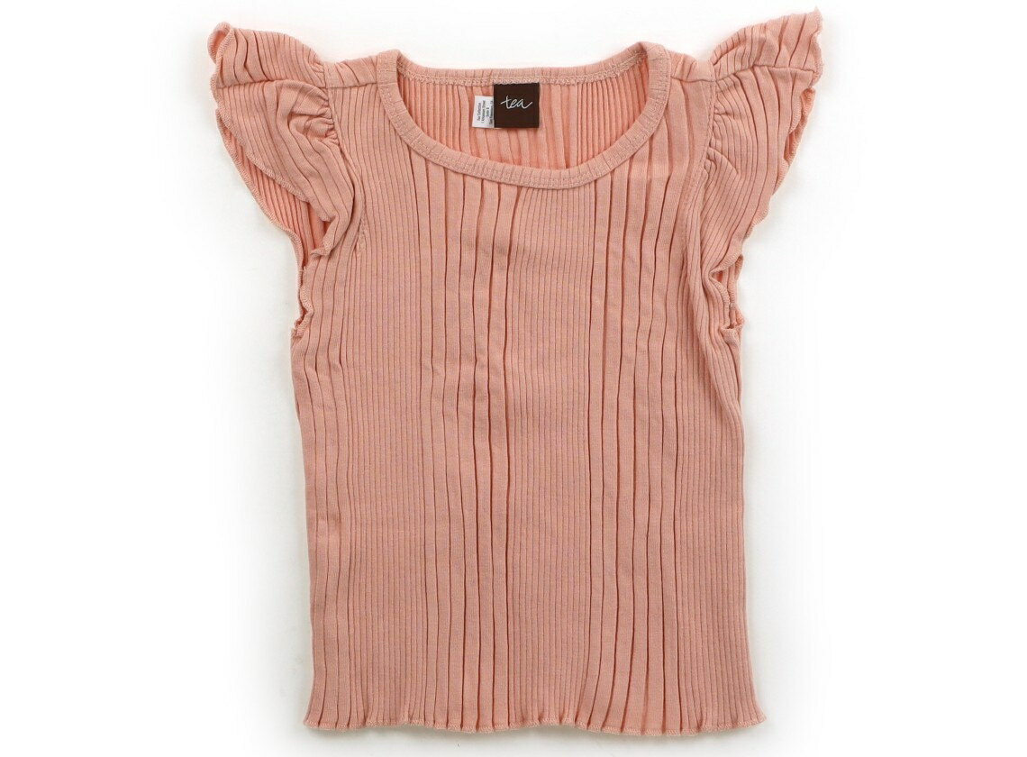 ティー Tea/Tea Collction Tシャツ・カットソー 95 女の子 サーモンピンク 子供服 ベビー服 キッズ アウトレット ユーズド キッズ・ベビー・マタニティ