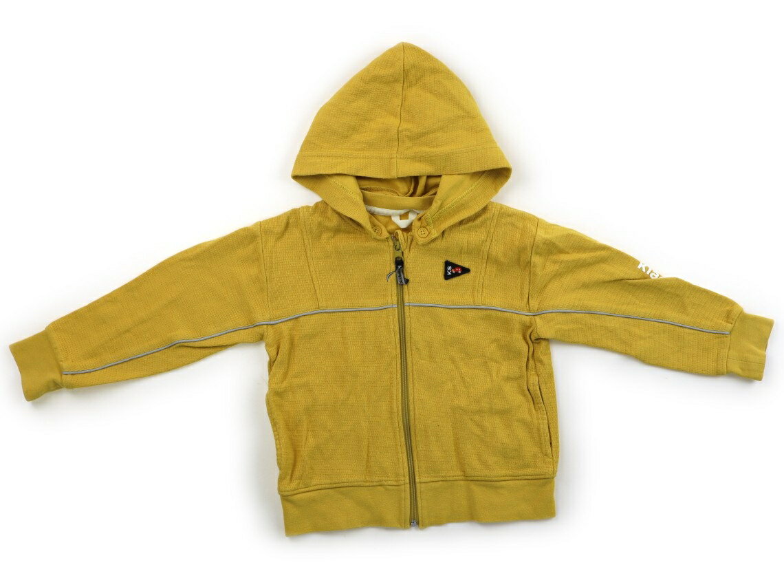 　ブランド 　kladskap(クレードスコープ) 　カテゴリー 　パーカー 　サイズ 　110サイズ 　色 　イエロー 　状態 　★★（返品不可） 　記名 　なし 　ジャンル 　Boy ジャガード地。フードの取り外しが可能です。色褪せ・毛羽立ち・洗いざらし感があります。まだお使いいただけそうです。 ＊【状態】【サイズ】に関しての詳しい説明はこちら