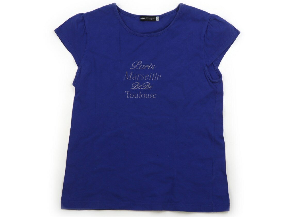 Rakuten - べべ BeBe Tシャツ・カットソー 150 女の子 ブルー 子供服 ベビー服 キッズ アウトレット ユーズド 【中古】キッズ・ベビー・マタニティ