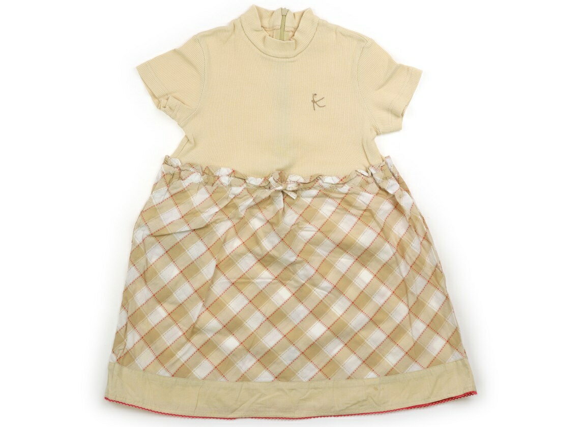 組曲 Kumikyoku ワンピース 110 女の子 イエロー・ベージュ他 子供服 ベビー服 キッズ アウトレット ユーズド 【中古】キッズ・ベビー・マタニティ