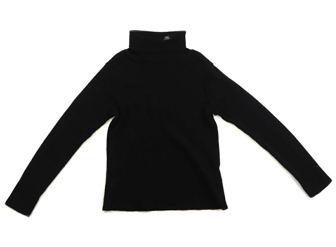 べべ BeBe Tシャツ・カットソー 130 女の子 黒 子供服 ベビー服 キッズ アウトレット ユーズド 【中古】キッズ・ベビー・マタニティ