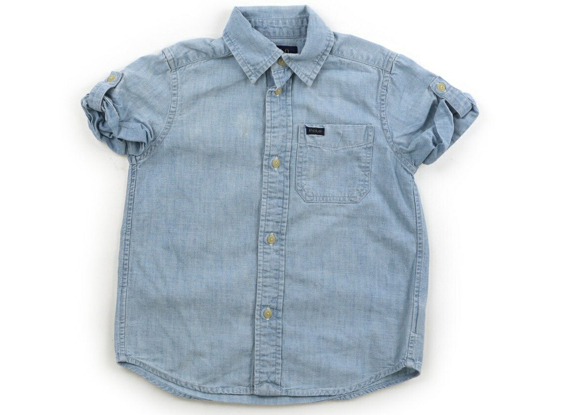 ポロラルフローレン POLO RALPH LAUREN シャツ・ブラウス 100 男の子 ライトブルー 子供服 ベビー服 キッズ アウトレット ユーズド 【中古】キッズ・ベビー・マタニティ