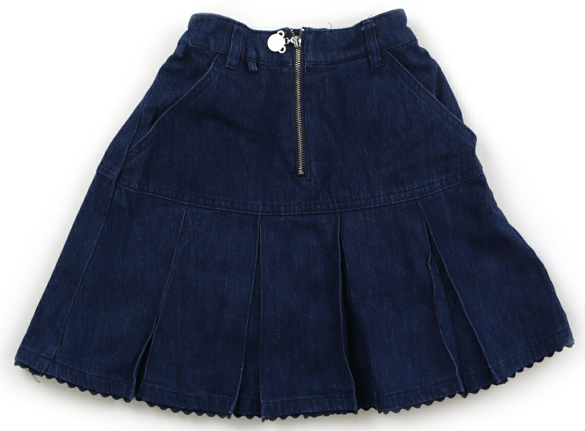 メゾピアノ mezzo piano スカート 130 女の子 紺 子供服 ベビー服 キッズ アウトレット ユーズド 【中古】キッズ・ベビー・マタニティ