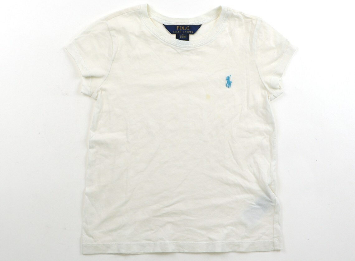 Rakuten - ポロラルフローレン POLO RALPH LAUREN Tシャツ・カットソー 120 女の子 ホワイト 子供服 ベビー服 キッズ アウトレット ユーズド 【中古】キッズ・ベビー・マタニティ