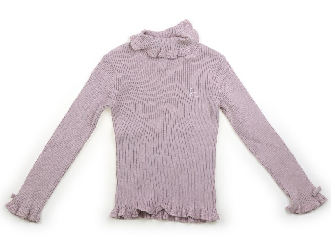 Rakuten - 組曲 Kumikyoku ニット・セーター 110 女の子 ダスティピンク 子供服 ベビー服 キッズ アウトレット ユーズド 【中古】キッズ・ベビー・マタニティ
