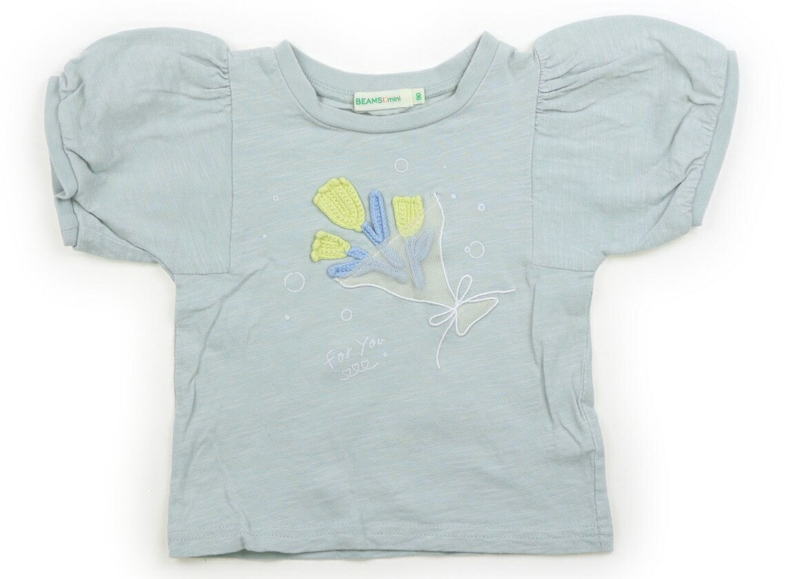 　ブランド 　BEAMS(ビームス) 　カテゴリー 　Tシャツ・カットソー 　サイズ 　90サイズ 　色 　ミントブルー 　状態 　★★（返品不可） 　記名 　なし 　ジャンル 　Boy 全体にヨレと毛羽立ち、お腹に薄いシミが見受けられます。普段使いにいかがでしょうか。 ＊【状態】【サイズ】に関しての詳しい説明はこちら