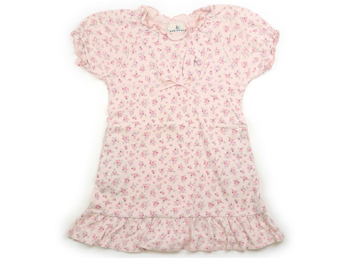 組曲 Kumikyoku ワンピース 120 女の子 ピンク系花柄 子供服 ベビー服 キッズ アウトレット ユーズド 【中古】キッズ・ベビー・マタニティ
