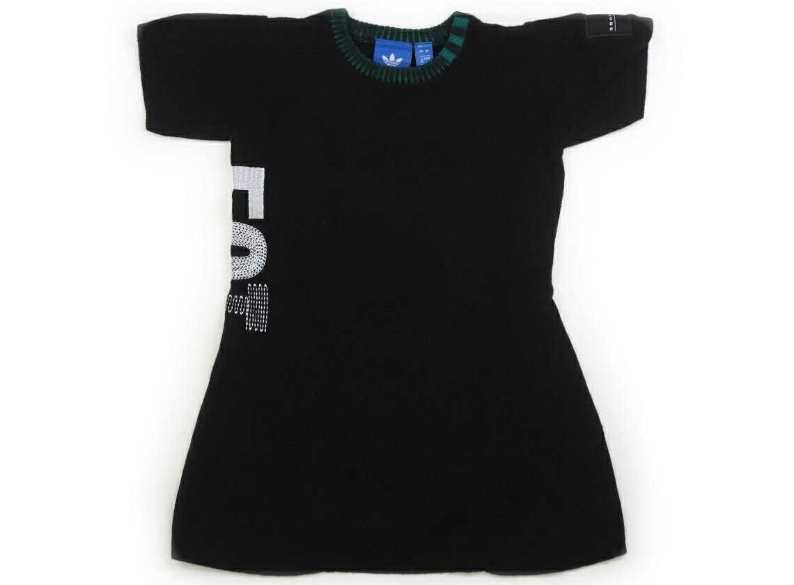 Rakuten - アディダス Adidas ワンピース 90 女の子 黒・刺しゅう 子供服 ベビー服 キッズ アウトレット ユーズド 【中古】キッズ・ベビー・マタニティ