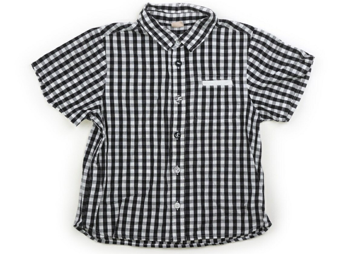 　ブランド 　petit main(プティマイン) 　カテゴリー 　シャツ・ブラウス 　サイズ 　120サイズ 　色 　黒・白・チェック 　状態 　★★★ 　記名 　なし 　ジャンル 　Boy 全体に使用感はありますが、まだまだ普段着として活躍してくれそうです。 ＊【状態】【サイズ】に関しての詳しい説明はこちら