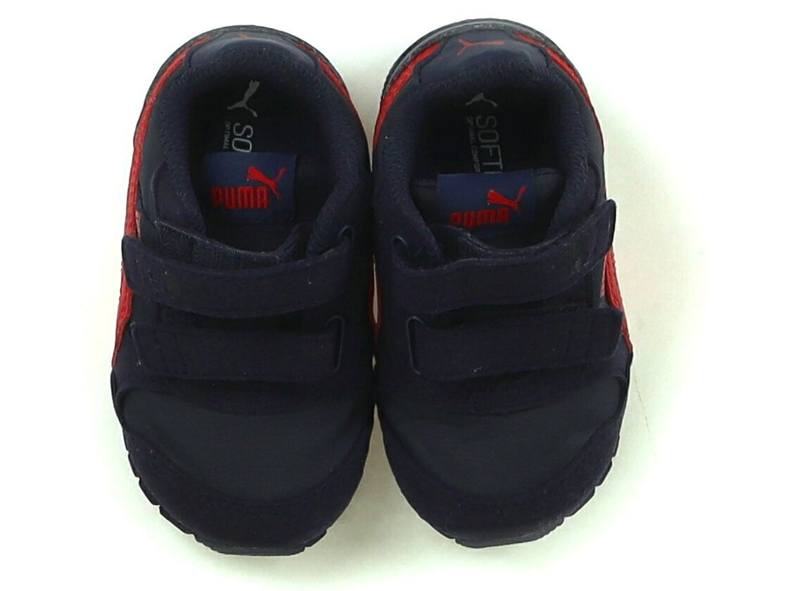 PUMA - プーマ PUMA スニーカー 靴12cm〜 男の子 ネイビー 子供服 ベビー服 キッズ アウトレット ユーズド 【中古】キッズ・ベビー・マタニティ