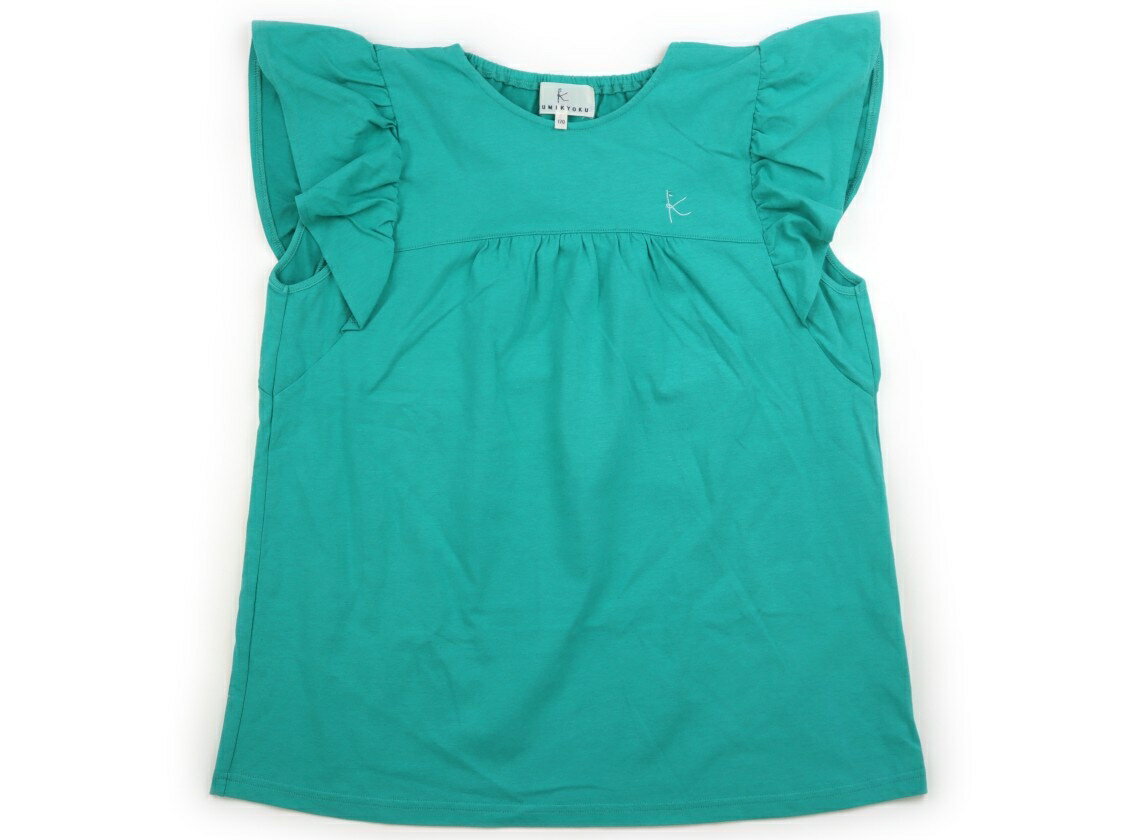 組曲 Kumikyoku Tシャツ・カットソー 160 女の子 グリーン系 子供服 ベビー服 キッズ アウトレット ユーズド 【中古】キッズ・ベビー・マタニティ