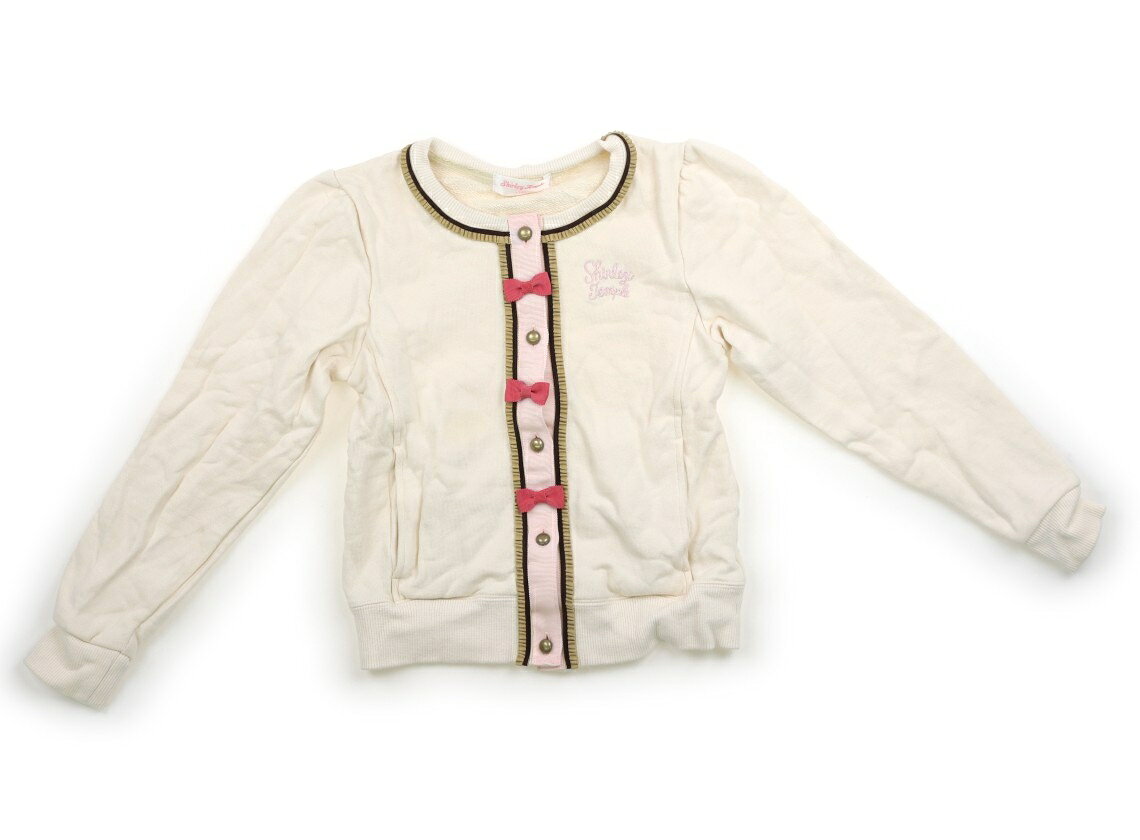 シャーリーテンプル Shirley Temple カーディガン 140 女の子 エクリュ 子供服 ベ...