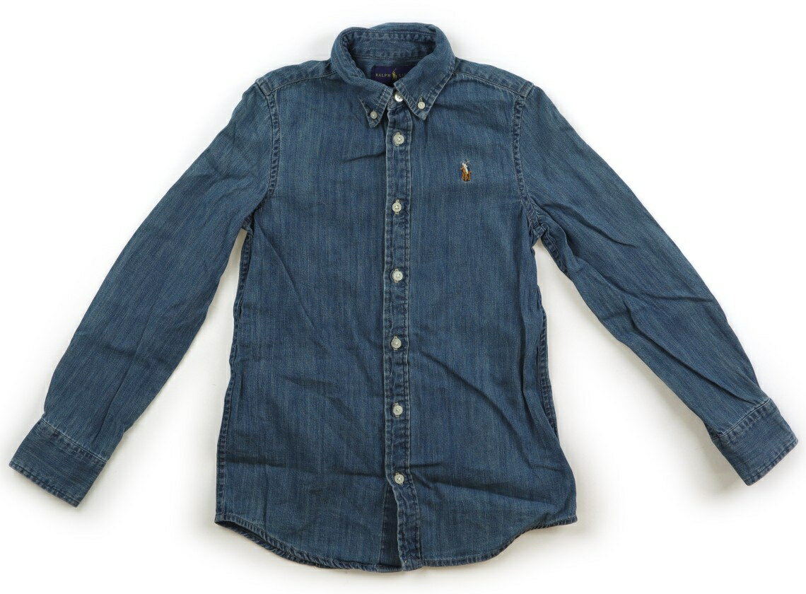 　ブランド 　Ralph Lauren(ラルフローレン) 　カテゴリー 　シャツ・ブラウス 　サイズ 　130サイズ 　色 　ブルーデニム 　状態 　★★（返品不可） 　記名 　なし 　ジャンル 　Boy 品質タグに黄ばみ箇所あり。デニムに色落ち、シワ、使用感あります。 ＊【状態】【サイズ】に関しての詳しい説明はこちら