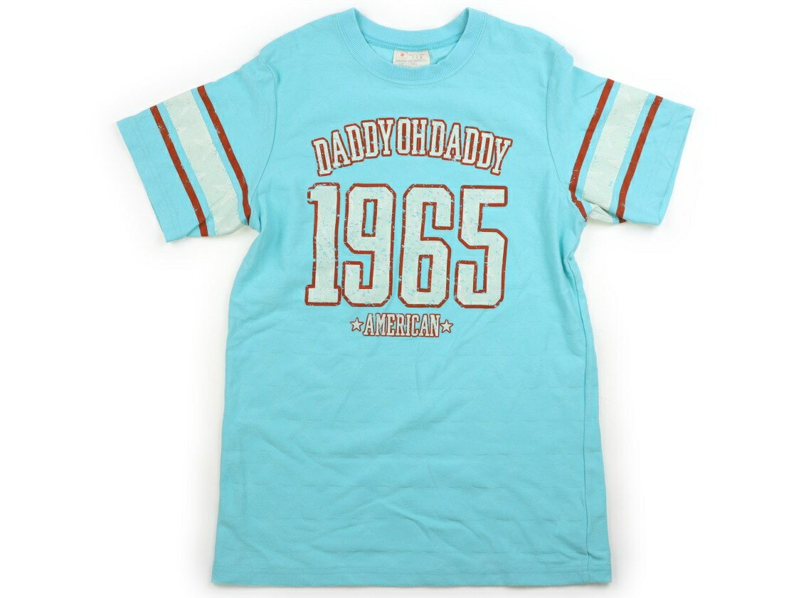ダディーオーダディー Daddy Oh Daddy Tシャツ・カットソー 150 女の子 パステルブルー・ホワイト・レッド 子供服 ベビー服 キッズ アウトレット ユーズド 【中古】キッズ・ベビー・マタニティ