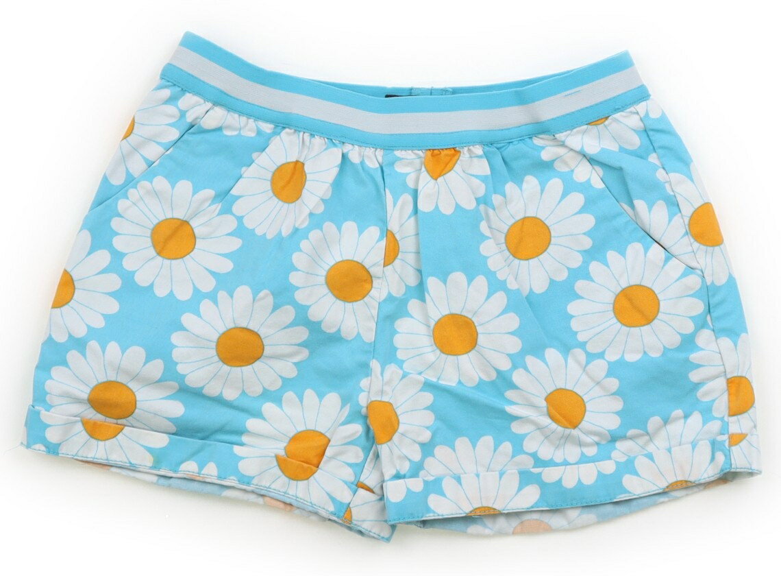 ボーデン Mini Boden ショートパンツ 120 女の子 パステルブルー・ホワイト花柄・...