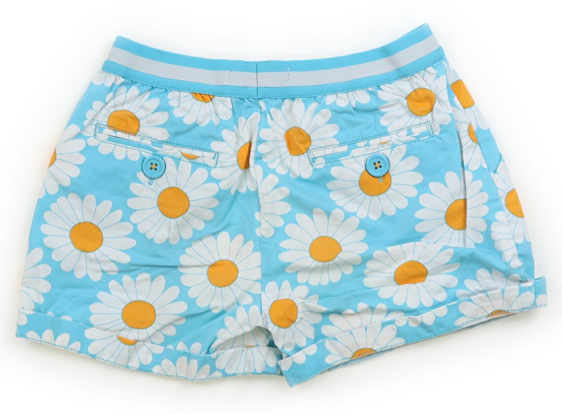ボーデン Mini Boden ショートパンツ 120 女の子 パステルブルー・ホワイト花柄・...