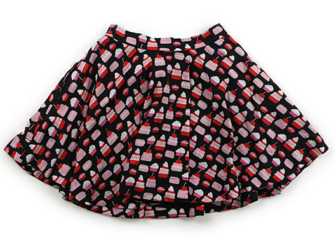 Rakuten - ケイトスペード Kate Spade スカート 120 女の子 ブラック・ピンク・総柄 子供服 ベビー服 キッズ アウトレット ユーズド 【中古】キッズ・ベビー・マタニティ
