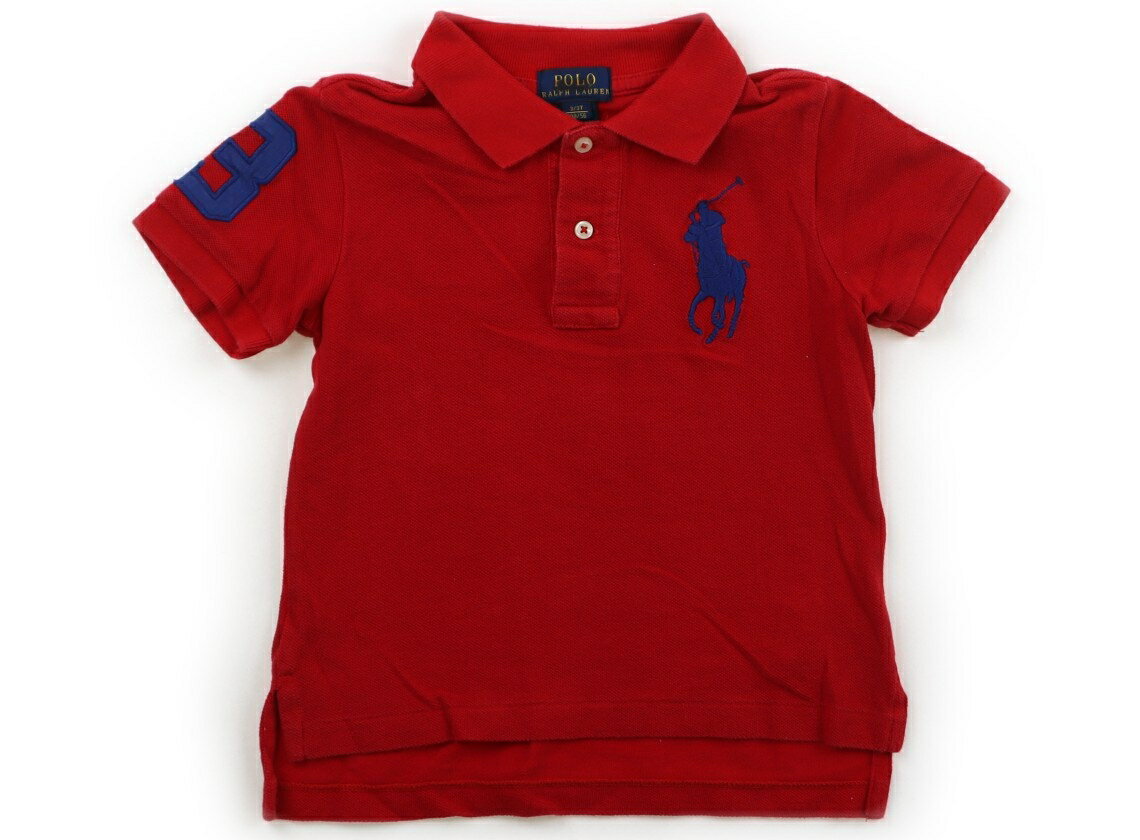 　ブランド 　POLO RALPH LAUREN(ポロラルフローレン) 　カテゴリー 　ポロシャツ 　サイズ 　100サイズ 　色 　赤、青 　状態 　★★（返品不可） 　記名 　なし 　ジャンル 　Boy ブランドタグにシールはがし跡のノリ残りあり。やや毛羽立ち、胸に白っぽい擦れ感が見受けられます。 ＊【状態】【サイズ】に関しての詳しい説明はこちら