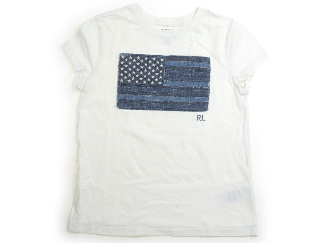 ポロラルフローレン POLO RALPH LAUREN Tシャツ・カットソー 140 男の子 オフホワイト 子供服 ベビー服 キッズ アウトレット ユーズド 【中古】キッズ・ベビー・マタニティ